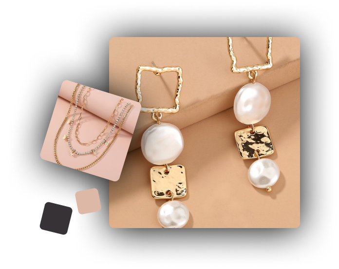 house of brands company PEARL EARRINGS AND NECKLACES